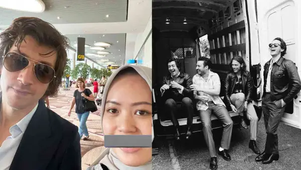 Mengenal Alex Turner, Vokalis Arctic Monkeys yang Selfie Bareng Fans Indonesia. | (Sumber : Instagram/@arcticmonkeys/Twitter/@almazhafira.)