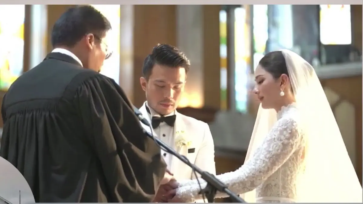 Sah! Jessica Mila dan Yakup Hasibuan Resmi Menjadi Sepasang Suami-istri. | (Sumber : YouTube/@Jessica Mila.)