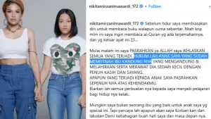 Makin Panas! Nikita Mirzani Doakan Anaknya Dihukum Karena Memfitnah Dirinya (Sumber : Instagram @nikitamirzanimawardi_172)