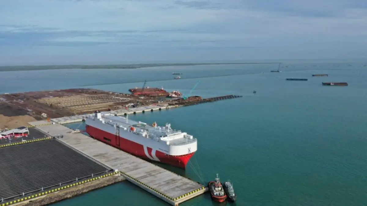 Pelabuhan Patimban, Subang, Jawa Barat | Foto : Ist