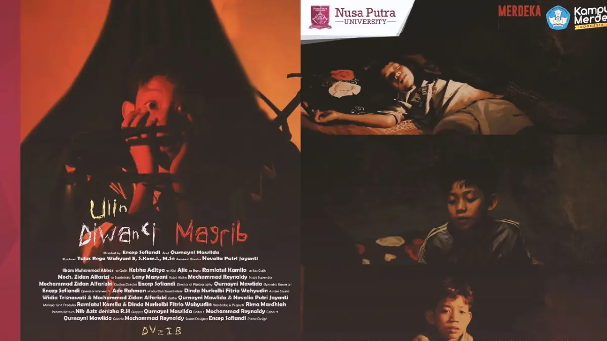 Ulin di Wanci Magrib Karya Mahasiswa Nusa Putra Lolos ke Festival Film Sewon Screening