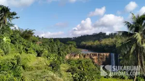 Curug Awang "Niagara Mini" di Ciemas Kabupaten Sukabumi | Foto : Ragil Gilang