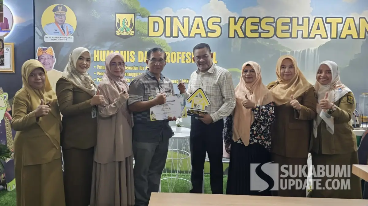 Stand di Sukabumi Expo 2024 Terbanyak Dikunjungi, Dinkes Raih Penghargaan dari Bupati