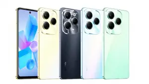Infinix Hot 60 Pro dengan harga rilis mulai Rp1,9 jutaan. Menampilkan Helio G200 perdana, layar AMOLED 144Hz, dan 45W FastCharge, ponsel ini mendobrak pasar. (Sumber: infinixmobility.com)