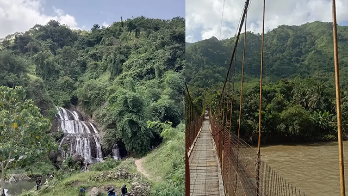 Curug Cibubuay: Permata Tersembunyi di Lereng Sukabumi, Dekat Sungai Cimandiri. (Sumber : Instagram/@fikri_pahad).