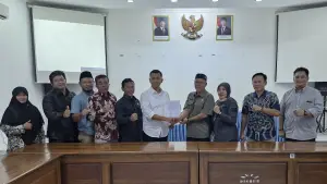 Komisi III DPRD Kabupaten Sukabumi bersama BPR Sukabumi tuntas membahas Raperda Perubahan BPR Jadi Perseroda. (Sumber Foto: Istimewa)
