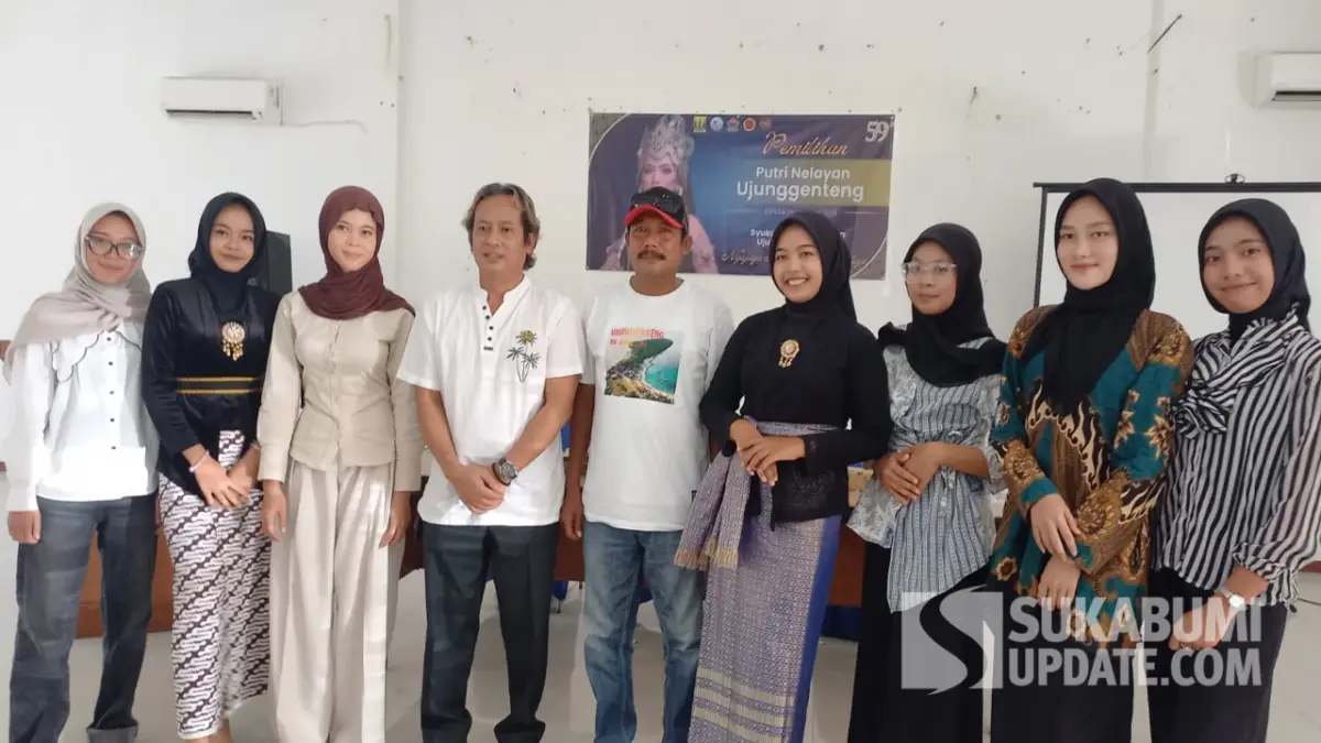 7 Finalis Pemilihan Putri Nelayan Ujunggenteng Sukabumi 2025, Juara Diraih Erni Septia