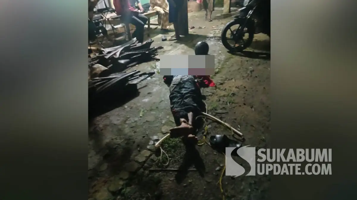 Drama Maling Gabah di Surade Sukabumi: Pelaku Kabur, Warga Adang dengan Bambu