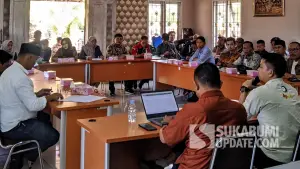 Kegiatan pembinaan BUMDes di Kecamatan Purabaya, Kabupaten Sukabumi, Kamis (3/7/2025). | Foto: Istimewa