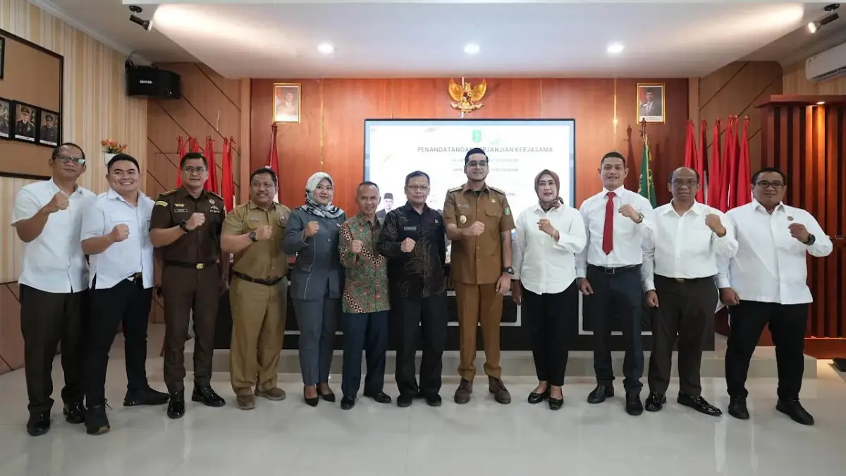 Perkuat Sinergi, Sekretariat DPRD dan Kejari Kota Sukabumi Jalin Kerja Sama