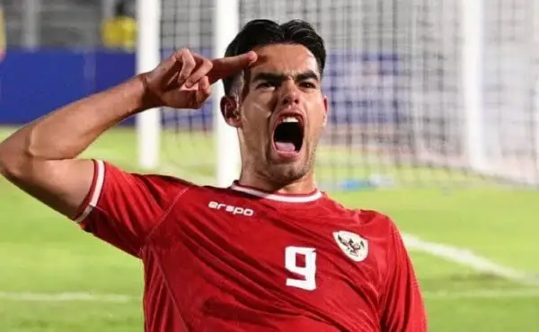Potret Jens Raven, Indonesia Bungkam Brunei 8-0, Jens Raven Cetak Double Hat-trick di Piala AFF U-23 2025 (Sumber : X/@gilabola_ina)