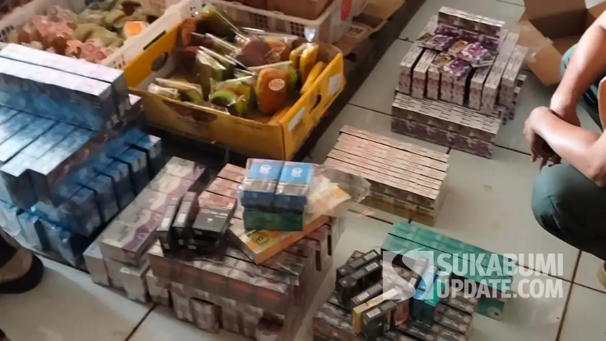 Satpol PP Sukabumi Bongkar Peredaran 65 Ribu Rokok Ilegal di Surade hingga Ciracap
