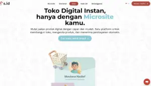 S.id meluncurkan fitur Shop yang memungkinkan pengguna membuat toko digital untuk menjual produk dan layanan digital. (Sumber Foto: Istimewa)