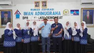 Iman Adinugraha, Anggota Komisi VII DPR RI bersama Himpaudi di Rumas Aspirasi | Foto : Dok. Rumah Aspirasi