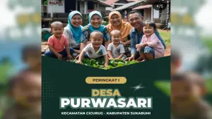 Desa Purwasari Sukabumi Raih Juara Pertama Penanganan Stunting Tingkat Jabar 2025 | Foto : DPMD Jabar