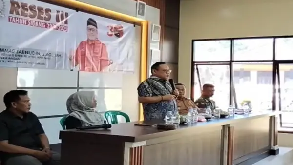 Reses Anggota DPRD Jabar Muhammad Jaenudin di Surade Sukabumi | Foto : Tim Adc