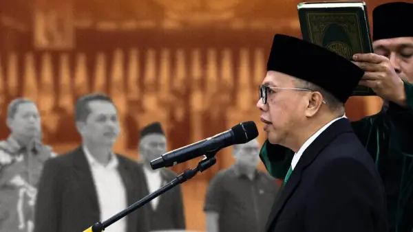Pelantikan Yusuf Ridwan sebagai Anggota DPRD Jawa Barat 2024-2029 | Foto : Humas Jabar