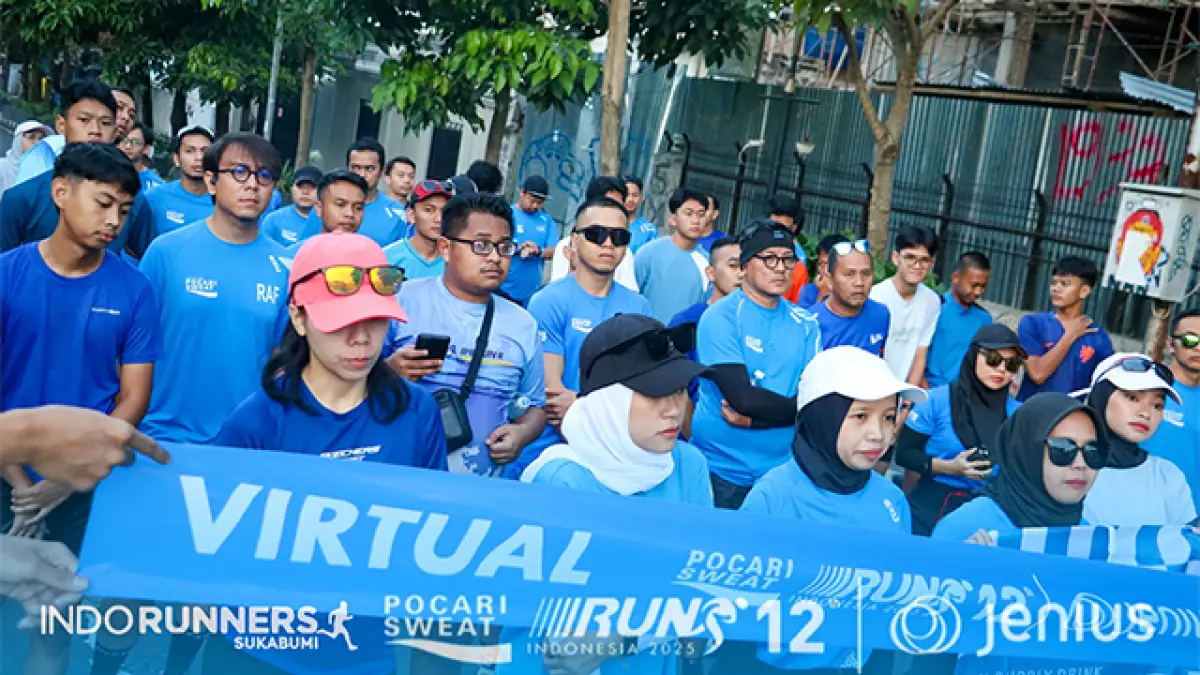Tahun ketiga Indorunners Sukabumi Sukses Gelar Event Mini Offline Virtual Run 2025