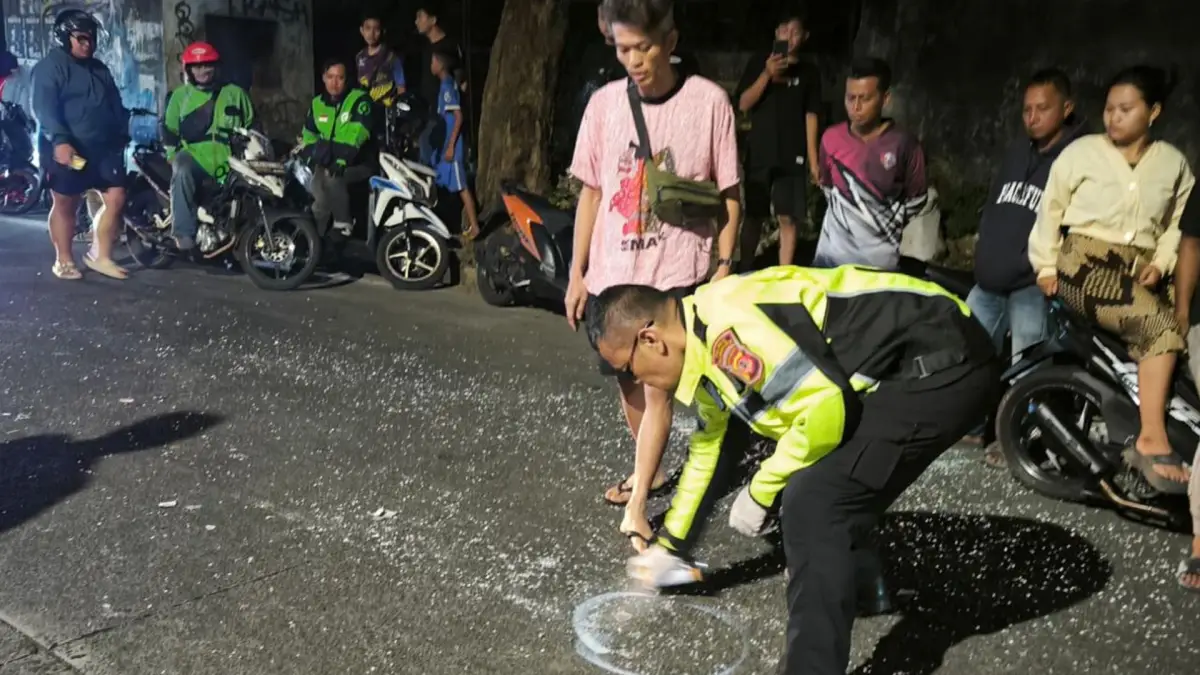 Pemotor Tewas di Tempat! Kecelakaan Honda Beat dan Mobil di Citamiang Sukabumi