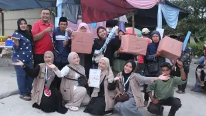 Kegiatan KKN mahasiswa Universitas Nusa Putra di Desa Karangpapak, Kecamatan Cisolok, Kabupaten Sukabumi. | Foto: Istimewa