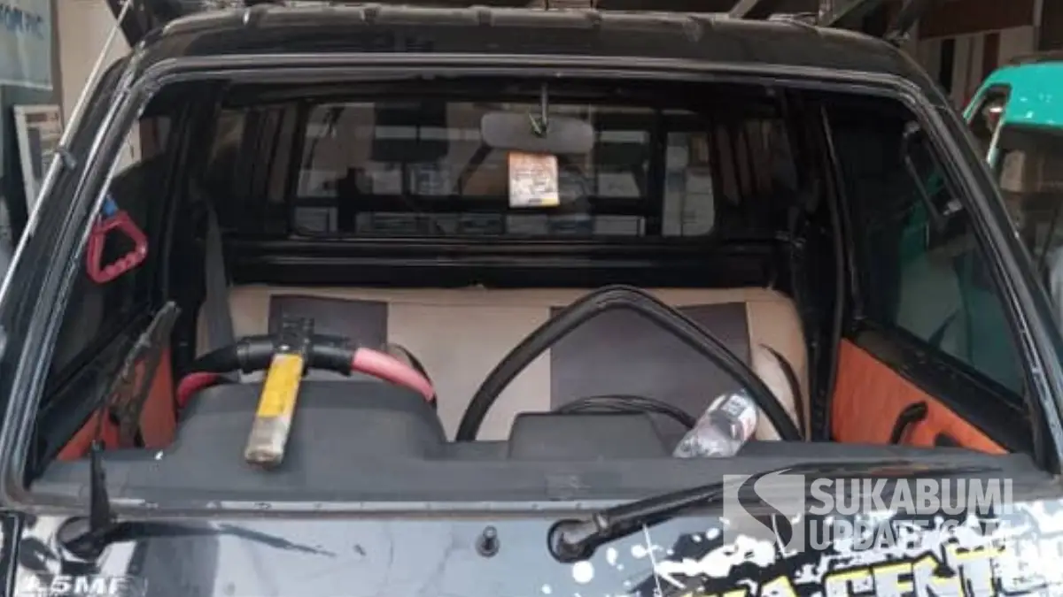 Pencuri Spesialis Onderdil di Sukabumi, Bongkar Kaca Depan Mobil untuk Ecu SS 1.5