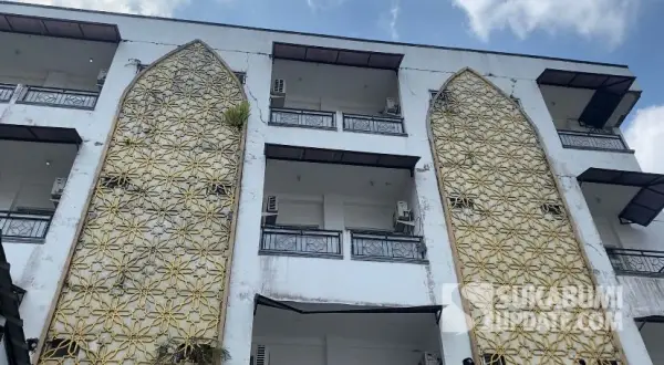 Balkon Gedung Anyelir RSUD R Syamsudin SH Kota Sukabumi. (Sumber Foto: SU/Asep Awaludin)