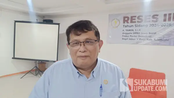 Anggota DPRD Provinsi Jabar dari Fraksi Partai Demokrat, A Yamin. (Sumber Foto: SU/Ilyas)
