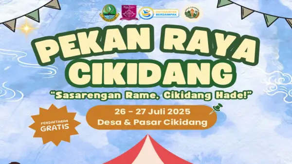 Kelompok 3 KKN Universitas Nusa Putra Sukabumi akan mengadakan kegiatan Pekan Raya Desa Cikidang pada 26 - 27 Juli 2025 | Foto : Dok. KKN Kelompok 3