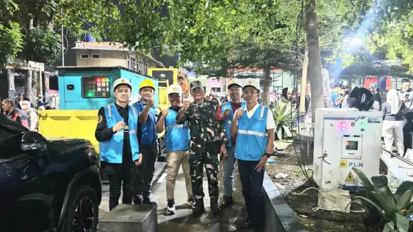 PLN Sukabumi dukung penuh acara Abdi Nagri Nganjang ka Warga di Lapang Merdeka, Sabtu (26/7/2025) | Foto : Dok. PLN Sukabumi