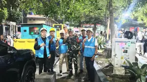 PLN Sukabumi dukung penuh acara "Abdi Nagri Nganjang ka Warga di Lapang Merdeka, Sabtu (26/7/2025) | Foto : Dok. PLN Sukabumi