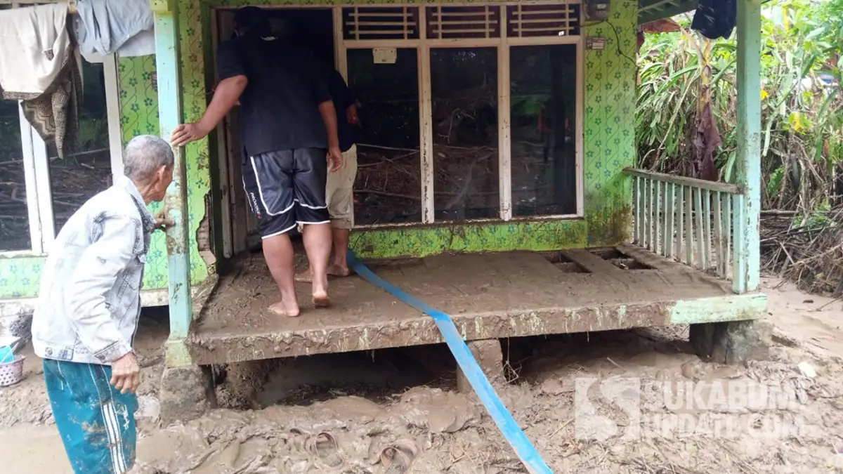 Banjir di Cidolog Sukabumi Rendam 14 Kampung, Puluhan KK Terdampak