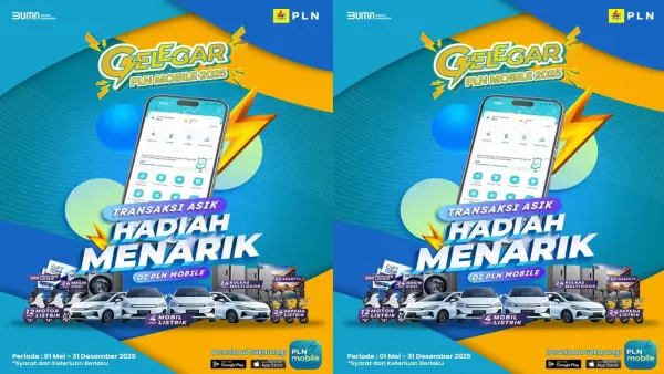 PT PLN (Persero) menghadirkan pengalaman baru bagi pelanggan kemudahan transaksi digital sekaligus kesempatan mendapatkan hadiah. | Foto : Flyer PLN