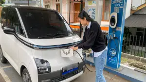 PLN siapkan 15 unit Stasiun Pengisian Kendaraan Listrik Umum (SPKLU) yang tersebar di titik-titik strategis di Sukabumi | Foto : Dok. PLN