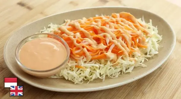 Salad Ala Hokben, Sayuran Tidak Lagi Membosankan, Yuk Coba Resep Salad Ala Hokben Ini! (Sumber : Youtube /@devinahermawan)