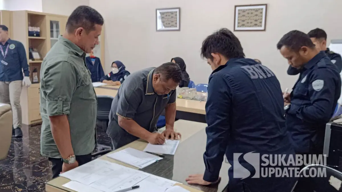 Puluhan Anggota DPRD Kabupaten Sukabumi Dites Urin Mendadak, Semua Bebas Narkoba