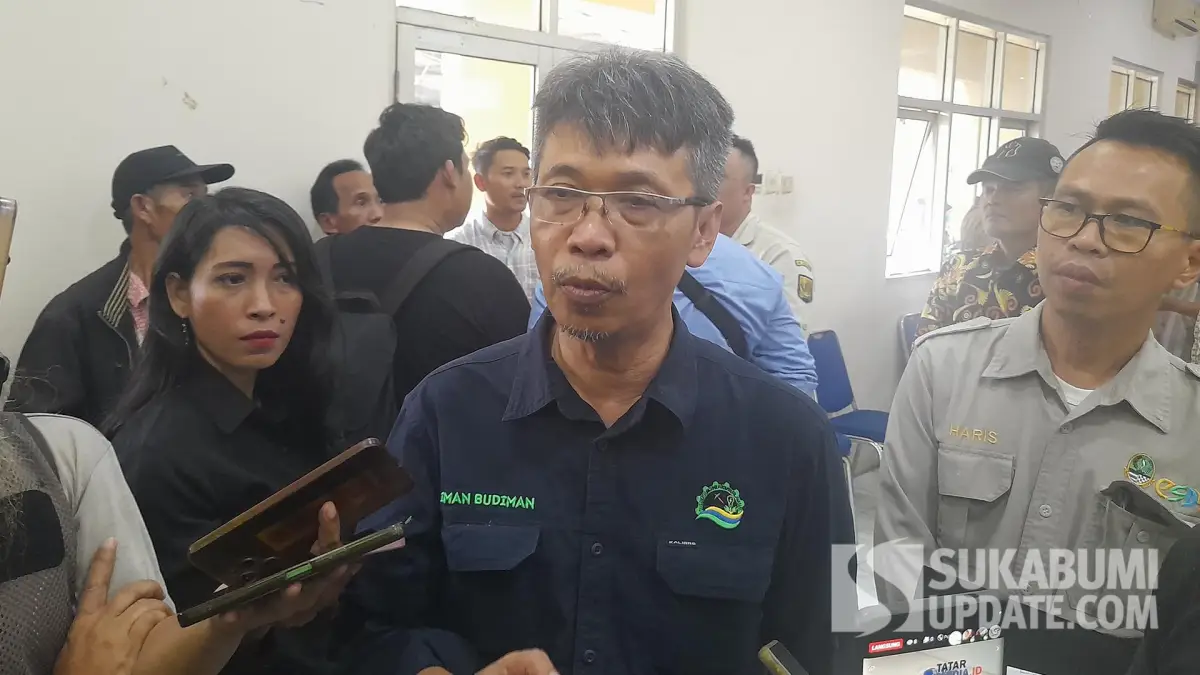 Kepala Cabang Dinas ESDM Wilayah I Cianjur, Iman Budiman.