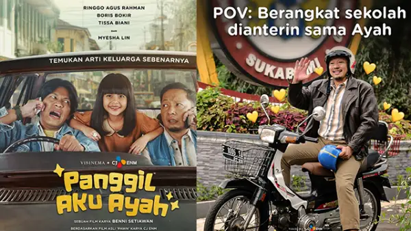 Film Panggil Aku Ayah menyatukan cinta, perjuangan, dan kehangatan keluarga dalam balutan suasana khas era 2000-an. (Sumber : Instagram/@panggilakuayahfilm)