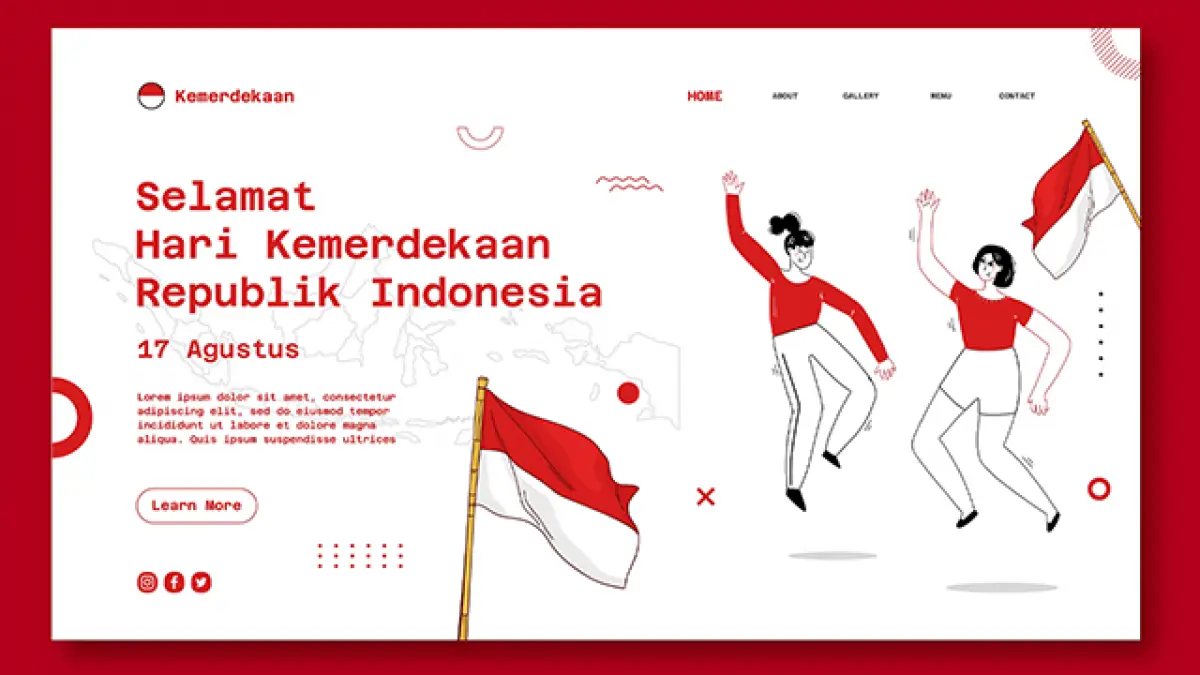 25 Link Poster HUT RI ke-80 17 Agustus 2025, Desain Menarik Langsung Download!
