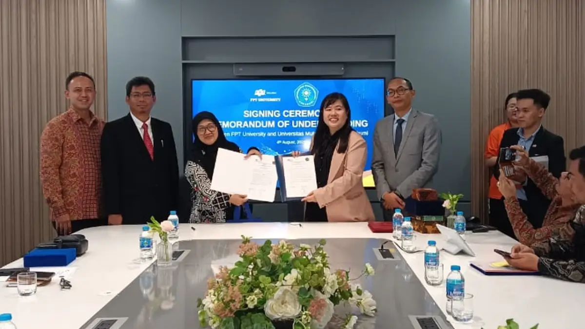Teken MoU dengan FPT University Vietnam, UMMI Perluas Kerja Sama Internasional di Bidang Riset & Pendidikan