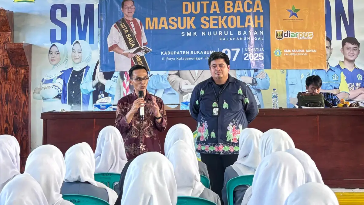 Perpusnas dan Diarpus Dukung Program Duta Baca Sekolah di Sukabumi