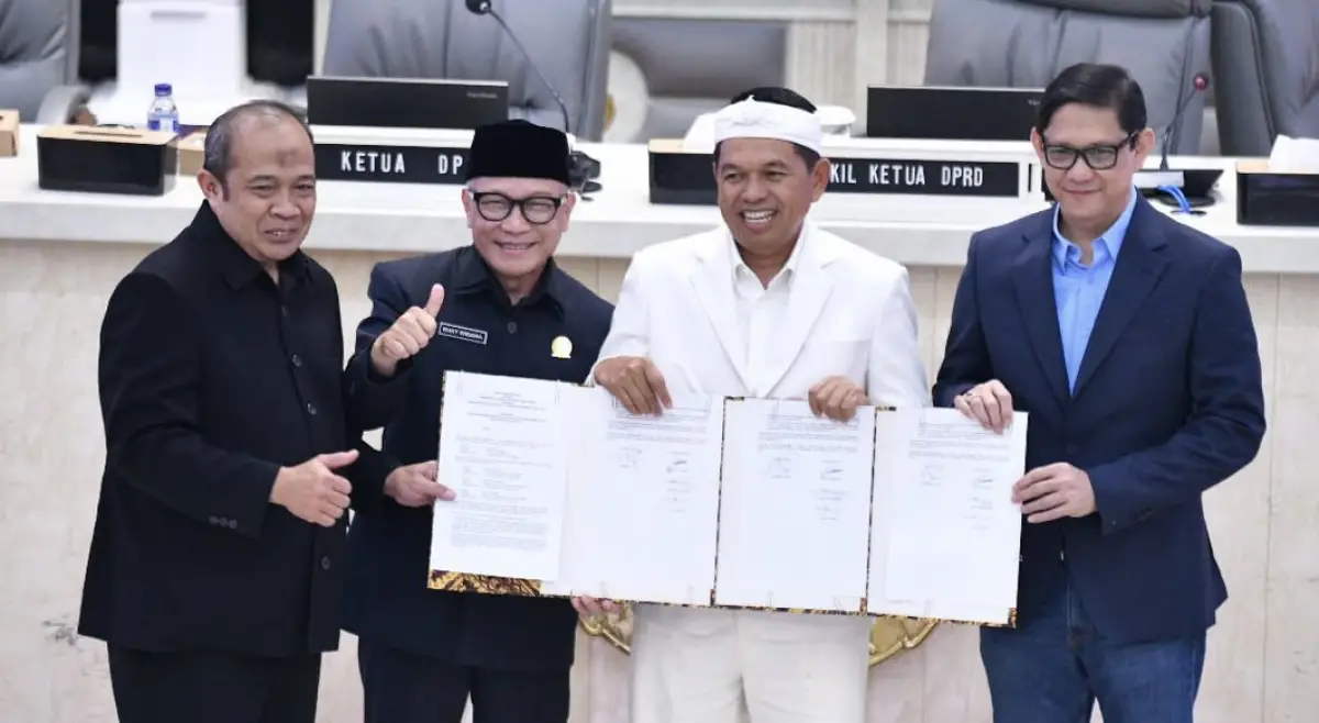 Pemprov dan DPRD Jabar Sepakati KUA-PPAS APBD Perubahan 2025 Rp32,8 Triliun