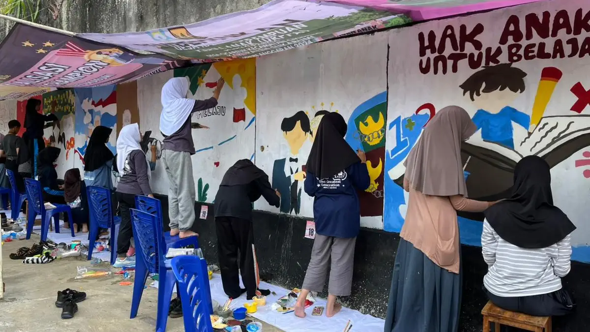 Forbumi Inisiasi Lomba Mural Pelajar, Kampanye Pencegahan Kekerasan terhadap Anak