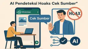 Masyarakat Antifitnah Indonesia (Mafindo) dan CekSumber (https://ceksumber.id/) mengintensifkan sosialisasi chatbot berbasis artificial intelligence (AI) bernama CekSumber | Foto : Dok. Mafindo
