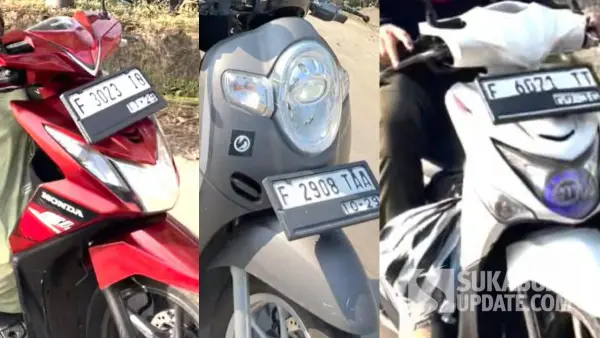 Tiga motor milik mahasiswa KKN di Desa Wangunsari Cisolok Kabupaten Sukabumi hilang dalam semalam (Sumber: dok pemilik motor)