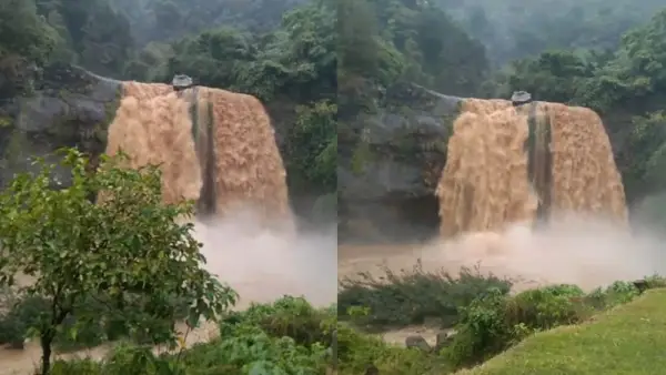 Curug Sodong di kawasan Geopark Ciletuh Kabupaten Sukabumi | Foto : Dok. Warga
