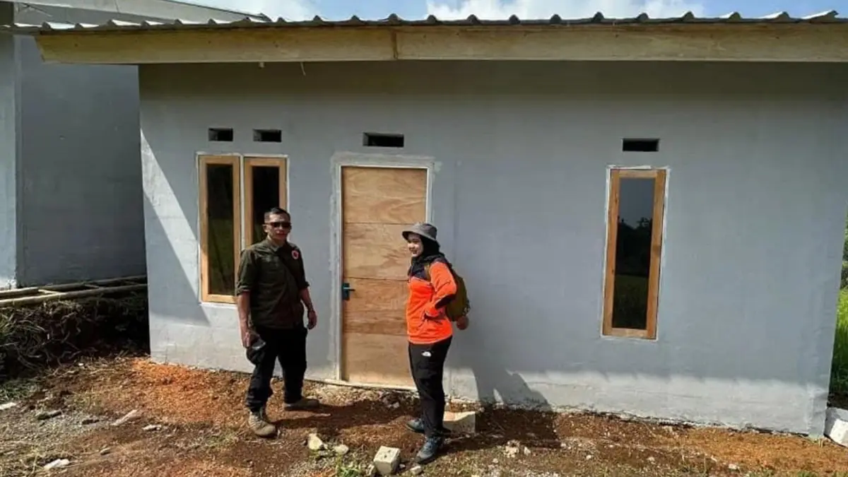 BPBD Sukabumi Pantau Pembangunan Huntap Ciherang untuk Korban Pergerakan Tanah