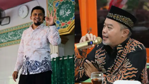 Ketua DPTD PKS Kabupaten Sukabumi Herwan Gunawan (kiri) dan Ketua DPTD PKS Kota Sukabumi Danny Ramdhani (kanan). | Foto: Istimewa
