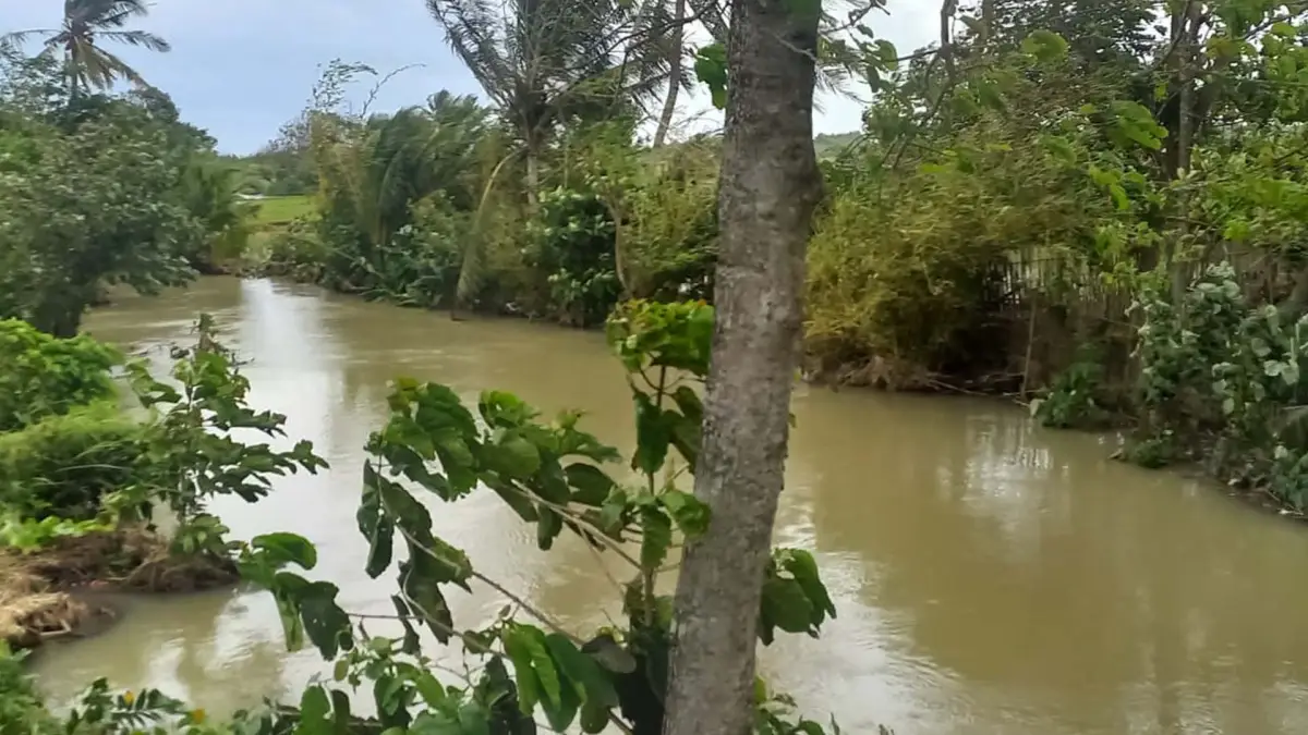 Kondisi  Sungai Ciparanje di Kecamatan Tegalbuleud, Kabupaten Sukabumi. | Foto: P2BK Tegalbuleud
