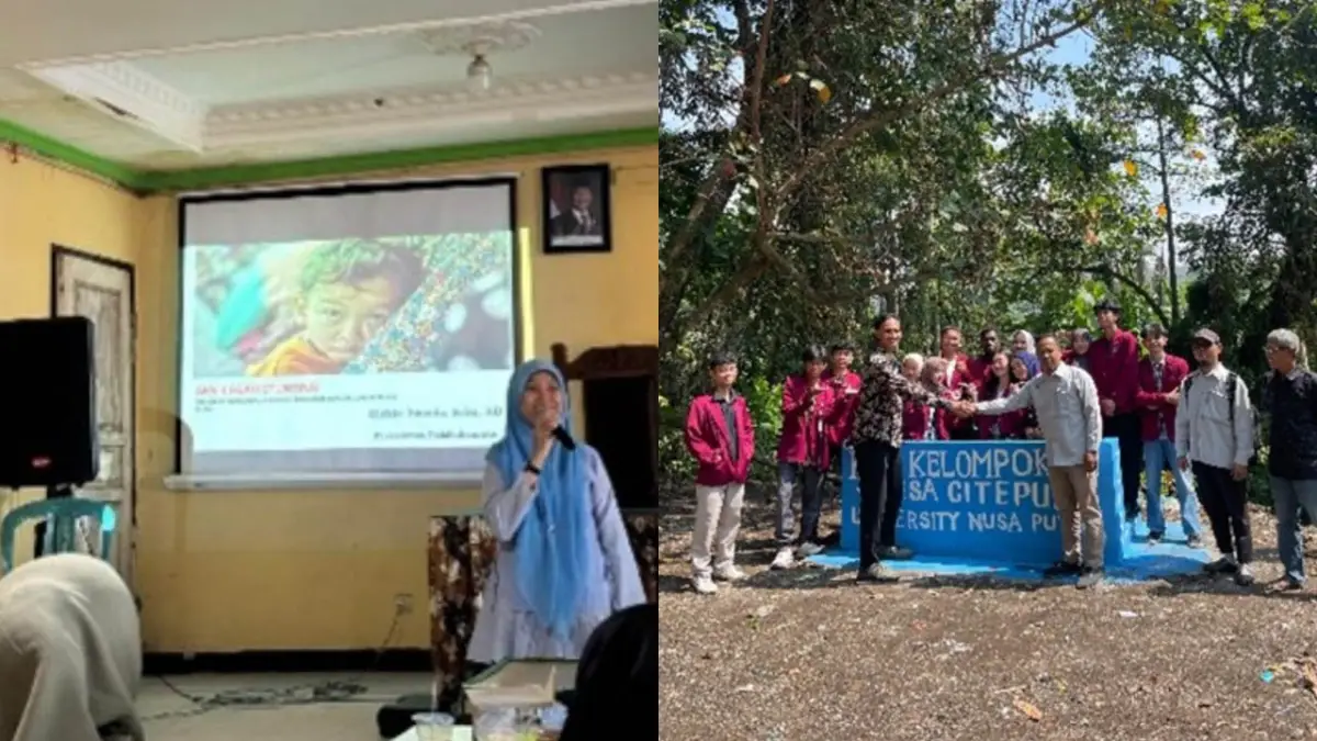 KKN Nusa Putra di Citepus Sukabumi: Edukasi Cegah Stunting dan Bangun TPS untuk Warga