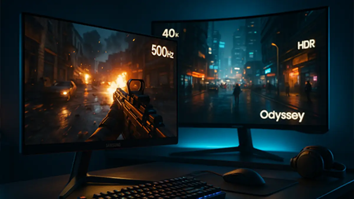Monitor Gaming Odyssey Terbaru: OLED G6 500Hz & G7 Jumbo, Yuk Intip Harganya!